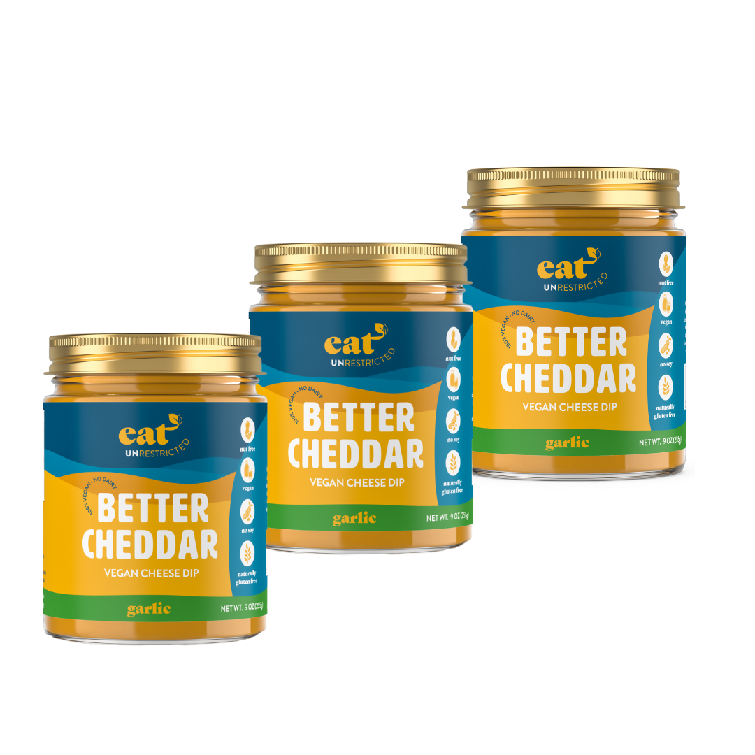 Better Cheddar Vegan Cheese (9oz) - 3 Jar Set