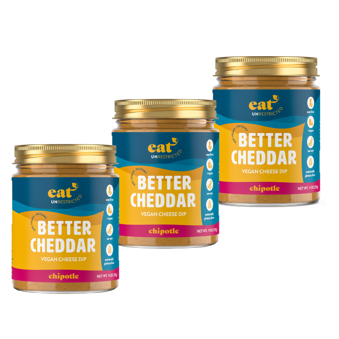 Better Cheddar Vegan Cheese (9oz) - 3 Jar Set