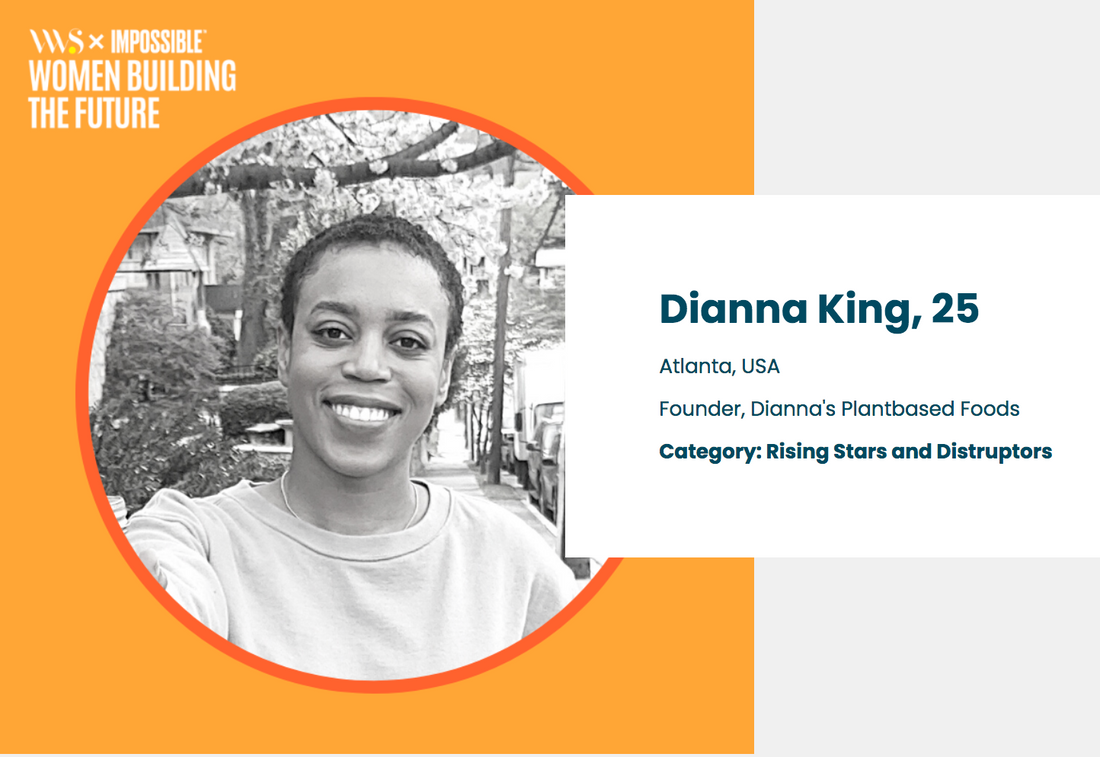 Dianna King honored by Vegan Women's Summit