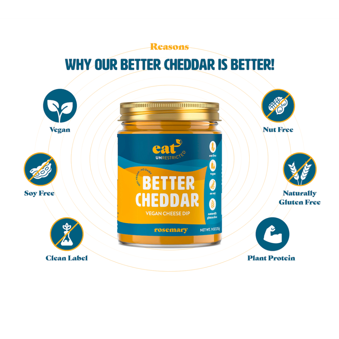 Better Cheddar Vegan Cheese (9oz)